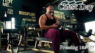 CHEST DAY PR  DESTROYING THE MILKERS [upl. by Nnylhsa]