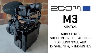 Zoom M3 MicTrak Stereo Shotgun MicrophoneRecorder Audio Tests [upl. by Azne276]