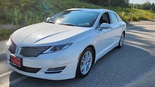 2016 Lincoln MKZ 20L w22k Miles POV Test DriveReview [upl. by Linzy]