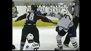 Peter Worrell vs Georges Laraque [upl. by Dekeles]