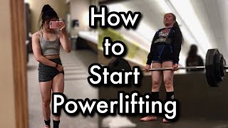 How YOU Can Start Powerlifting programing tips etc for beginners  Powerlifting Basics Ep 1 [upl. by Ecinwahs275]