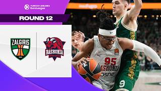 Stunning Comeback From 16 to Victory  Zalgiris  Baskonia  BASKETBALL HIGHLIGHTS R12 202425 [upl. by Enrobso]