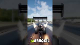 329 MPH Showdown Top Fuel Dragster Duel Alex Laughlin vs Clay Millican  NHRA Drag Racing shorts [upl. by Ahseket373]