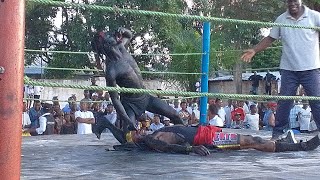 SAMY MUSOSO VS SIRÈNE COMBAT DE CATCH CONGOLAIS [upl. by Eentihw]