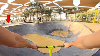 FIRST LOOK at DUBAI PARADISE SKATEPARK 2020 [upl. by Mathias204]