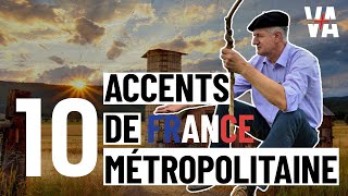 10 accents de FRANCE métropolitaine partie 1 [upl. by Mcmahon]