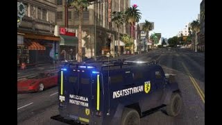 Kör som svensk polis i gta insatsstyrkan 1 [upl. by Effy]