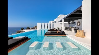 Villa Psarou black in mykonos [upl. by Darbee]