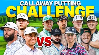 Short Game Golf Challenge W Jon Rahm Xander amp Sam Burns [upl. by Epolenep]