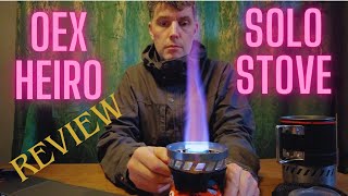 OEX Heiro Solo Stove Review and specs [upl. by Ylremik298]