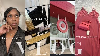 VLOG REAVLING MY BIGGEST INSECURITY BEING PLUS SIZE TARGET FINDS SPRING CLOTHING HAUL HOME DECOR [upl. by Otreblanauj]