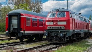 Zugverkehr Lindau  starring VT 628 aleX SBahn Vorarlberg BR 218 [upl. by Elfont]