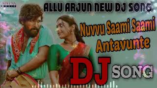 Nuvvu Ammi Ammi Antute ni pellam Saami Saami DJ remix song Pushpa move song dj remix [upl. by Ahsek]