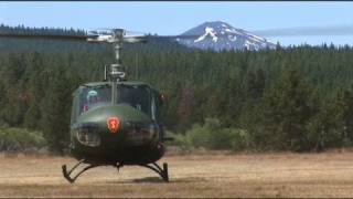 Vietnam Huey Helicopter Taking Off Flying Landing UH1 25th Infantry Division [upl. by Notneiuq]