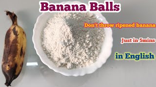 You have ripened banana so incredibly delicious recipe Kids snacks recipeDD Lifestyle [upl. by Pandora]