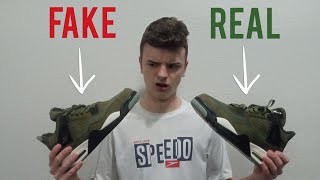 Real Vs Fake  Jordan 4 Olive Craft [upl. by Rabaj]