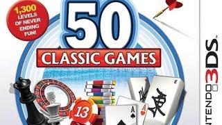 CGRundertow 50 CLASSIC GAMES 3D for Nintendo 3DS Video Game Review [upl. by Atiuqram]