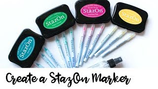 Use Fantastix to Create Your Own StazOn Marker [upl. by Suired]