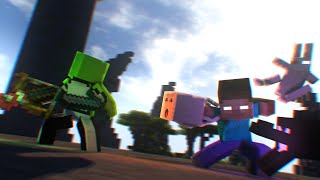 Dream vs Herobrine quotEden Project  Lostquot  A Minecraft Animation Music Video [upl. by Hansen]