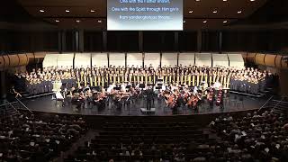 Crown Him  Combined Music Department  MBrides GThring arr Dan Forrest [upl. by Cini]