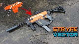 NERF Vector Kit Installation Guide  Quincy Stryfe Upgrades 1  Walcom S7 [upl. by Ragse]