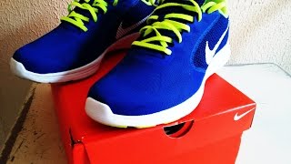 Unboxing Tênis Nike Revolution 3  Netshoes  2017  PortuguêsBr [upl. by Ymeraj576]