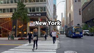 Walking Billionaires Row New York  Manhattan Virtual Travel Video [upl. by Atinrahc]