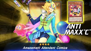 STUN DECK AND MAXX quotCquot IN THE FESTIVAL NO PROBLEM BOZO Amazement Deck YuGiOh Master Duel [upl. by Corsetti537]