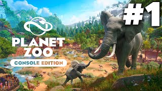 PLANET ZOO CONSOLE EDITION PS5 Gameplay Walkthrough Part 1  Finally Out on Console [upl. by Ayeka563]