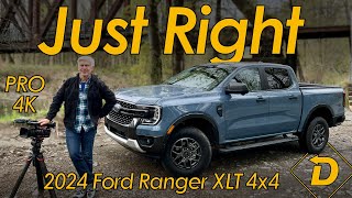 2024 Ford Ranger XLT 4x4 is RightSized Capability cars pickup ford automotive [upl. by Efron]