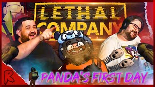 Lethal Company  Pandas First Day on the Job  vanossgaming  RENEGADES REACT [upl. by Aerdnaid167]