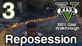 GTA 5  Repossession  100 Gold Rating Walkthrough Guide  WikiGameGuides [upl. by Akirahc]