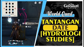 TANTANGAN DATE Hydrological Studies in Byakuyakoku  TopUp Di DitusiOfficial  Genshin Impact [upl. by Lenoyl]