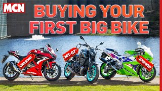 Buying your first big bike Kawasakis ZXR400 takes on the modern competition  MCN Review [upl. by Stalker]