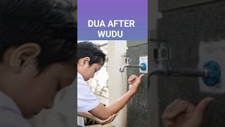 Dua after wudu in EnglishFull wudu prayer shorts shortvideo [upl. by Joslyn331]