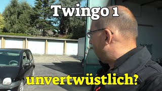 Irgendwie Hässlich aber unverwüstlich  Twingo 1  Probefahrt [upl. by Einahteb140]