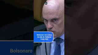 Bolsonaro comparece à missa de sétimo dia da mãe de Valdemar Costa Neto  SBT Brasil 091224 [upl. by Proudman773]