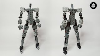 Lego Mech Frame 05  Tutorial [upl. by Debby224]