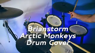 Brianstorm  Arctic Monkeys  Drum Cover  DhruvTheDude [upl. by Atalayah]