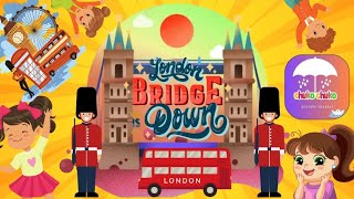 London bridge is falling down song  London bridge down London bridge broken down🎡🌉🚎🚃 [upl. by Beaufort982]