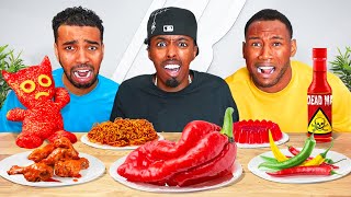 Tasting The Hottest Foods On The Internet [upl. by Malca]