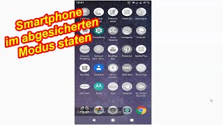 Smartphone im abgesicherten Modus starten amp Android abgesicherter Modus deaktivieren amp verlassen [upl. by Nonnaihr]