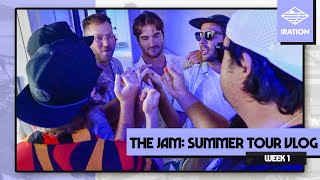 IRATION  The Jam Ep 10 Summer Tour Vlog  Week 1 [upl. by Justinn615]