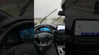 2023 Ford Kuga Stline Auto Pilot POV Test Drive  Ford CoPılot 360 [upl. by Ahtnicaj]