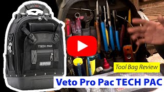 Veto Pro Pac TECH PAC Tool Bag Review [upl. by Elbertine]