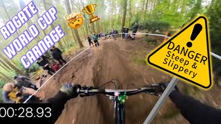 ⚠️Rogate WORLD CUP CARNAGE full 4K 2024 race vlog ⚠️ [upl. by Neumark987]