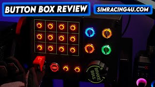 This SimRacing Accessory is AWESOME And Useful Simracing4u Button Box Review [upl. by Pepi363]