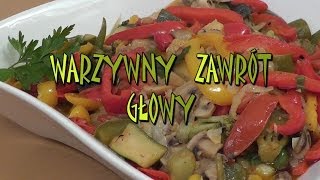 Leczo  warzywny zwrót głowy  Smakkujawpl HD [upl. by Ahsirahc]