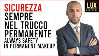 SICUREZZA sempre nel Trucco Permanente dermografo semipermanente mimcroblading [upl. by Olnton]