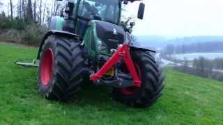 Fendt 724 mit Wiesenschleppe [upl. by Cristina775]